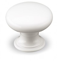 HETTICH 9070589 Bouton CIRPI d30 blanc brillant
