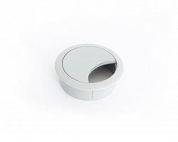 STRONG Passe-câble plastique 60mm gris clair