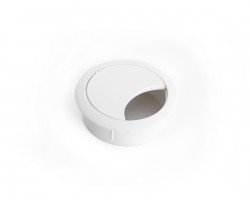 STRONG Passe-câble plastique 60mm blanc