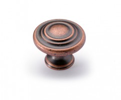 HETTICH 9113223 Bouton ESSA d32 mm cuivre antique