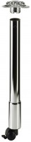 HETTICH 70211 Femi pied de table 650/60 mm imitation inox