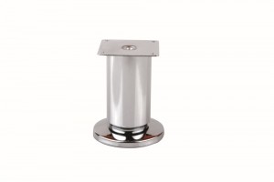 StrongLegs pied de meuble FS001 120Rmm chrome brillant