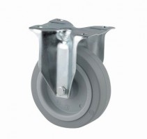 TENTE roue fixe 3478 caoutchouc diametre 100mm