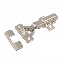 StrongHinges S5 charniere clip apparent avec damper, 110°, exc., sous. H0 vis a
