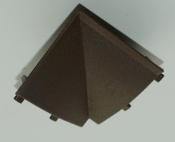 TL Egger angle intérieur 90° brun foncé