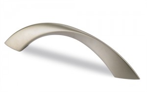 HETTICH 9112596 Poignée CORIA 151/128 mm nickel mat