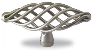 HETTICH 9070510 Bouton VALENTIA 79 mm étain