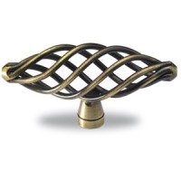 HETTICH 9070513 bouton VALENTIA 79 mm vieux or