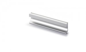 HETTICH 115314 Poignée SPIRA L2000 alu anodisé