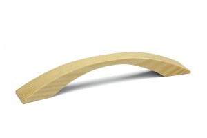 TULIP Handle Berga 128 pine lacquered+screws TULIP Handle Berga 128 pine lacquered+screws