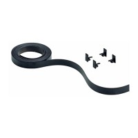 HETTICH 9209402 SlideLine M/TopLine XL ruban décoratif 25/2500 mm noir