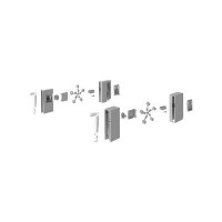 HETTICH 9196317 Atira DesignSide adaptateur 144 mm argent
