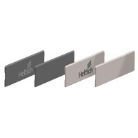 HETTICH 9194648 Atira cache-vis, logo Hettich, anthracite