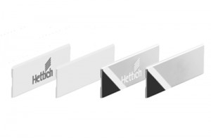 HETTICH 9194647 Atira cache-vis, logo Hettich, blanc