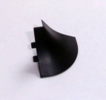 TL Slim line plus (Compact line) angle ext. 90° NOIR