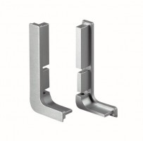 TULIP Gola embout ouvert profil J plastique blanc P+L