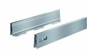 HETTICH 9194398 Atira côté 70, 470mm, industrie, gauche, argenté