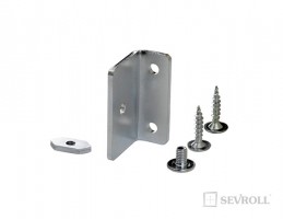 SEVROLL 222841 Linea ensemble de 8 équerres de fixation