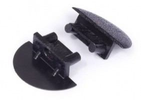 StrongLumio embouts pour profil Begtin 12, noir (paire)