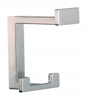 TULIP Porte-manteau Kara L nickel brossé