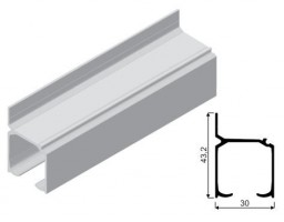 SEVROLL 50452 Galaxie B 50kg rail mural 6m