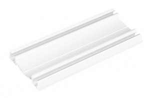 SEVROLL 04291 Elegant II guidage inférieur 2,35m blanc brillant