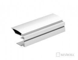 SEVROLL 04532 Alfa II profil de poignée 16/18mm 2,7m blanc brillant