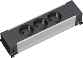 BACHMANN 317.100 unité a tiroirs 3x 230V Schuko