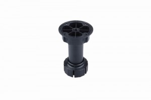 SCILM Pied réglable 280R270/100mm noir