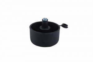 STRONG glissiere avec rectification hauteur 17mm noir