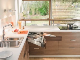 K-BLUM Antaro, tiroir M 650mm/65kg, blanc, Space Corner Syncromotion K-BLUM Antaro, tiroir M 650mm/65kg, blanc, Space Corner Syncromotion