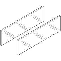 BLUM ZE7S338G Legrabox, élément coulissant Free 450 mm