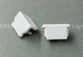StrongLumio embouts pour profil Uni gris droit (paire)