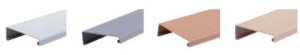 REHAU couvercle moulure fin avec recouvrement gris