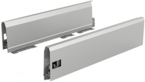 HETTICH 9150628 ArciTech flexi ensemble 126/550 mm argent