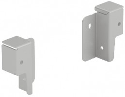 HETTICH 9150630 ArciTech fixations arrieres 78 argent L+P