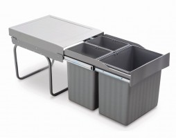 GOLLINUCCI trieur Linea 292 400mm 1x16l+2x7,5l