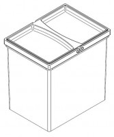 GOLLINUCCI Accessoires panier de rechange pour Concept 560 1x17l