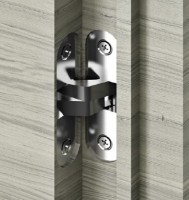TERNO paumelle de porte sans feuillure art. 1757 inox