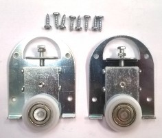 SEVROLL 05197 chariot Simple bas (sans cadre 18mm) - 2 pcs