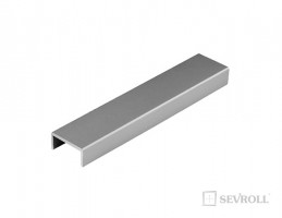 SEVROLL 02033 profil "U" pour lam 16mm 3m argenté SEVROLL 02033 profil "U" pour lam 16mm 3m argenté