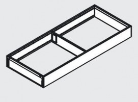 BLUM ZC7S600RH1 Ambia Line cadre 100/600mm chene bardolino