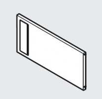 BLUM ZC7Q0P0FS Ambia Line traverse 110 gris