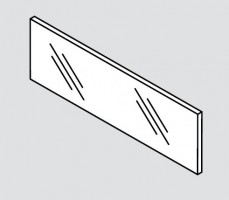 BLUM ZE7W1082G Legrabox, pare-brise haut 138/1200 mm