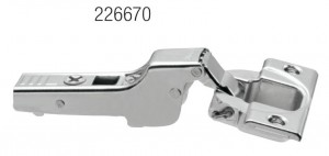 BLUM 70T3650.TL Charniere semi-appl Tip-on avec vis a bois 110°