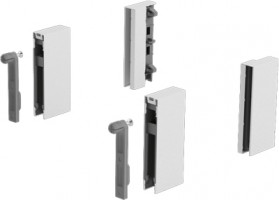 HETTICH 9122975 ArciTech DesignSide adaptateur 94 blanc