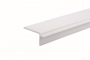 REHAU moulure de recouvrement uni blanche