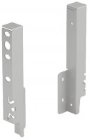 HETTICH 9121843 Arcitech fixation arriere 186 L argent