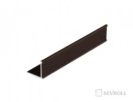 SEVROLL 03460 équerre K2 2,35m olive foncée brossée
