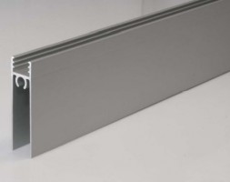 SEVROLL 03582 plinthe inférieure Simple/Blue 3m 10mm argent